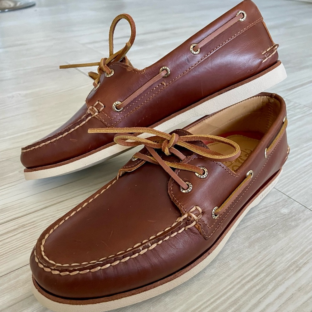 Sperry Gold Cup Authentic Original A/O 2-Eye Boat Shoes for Men